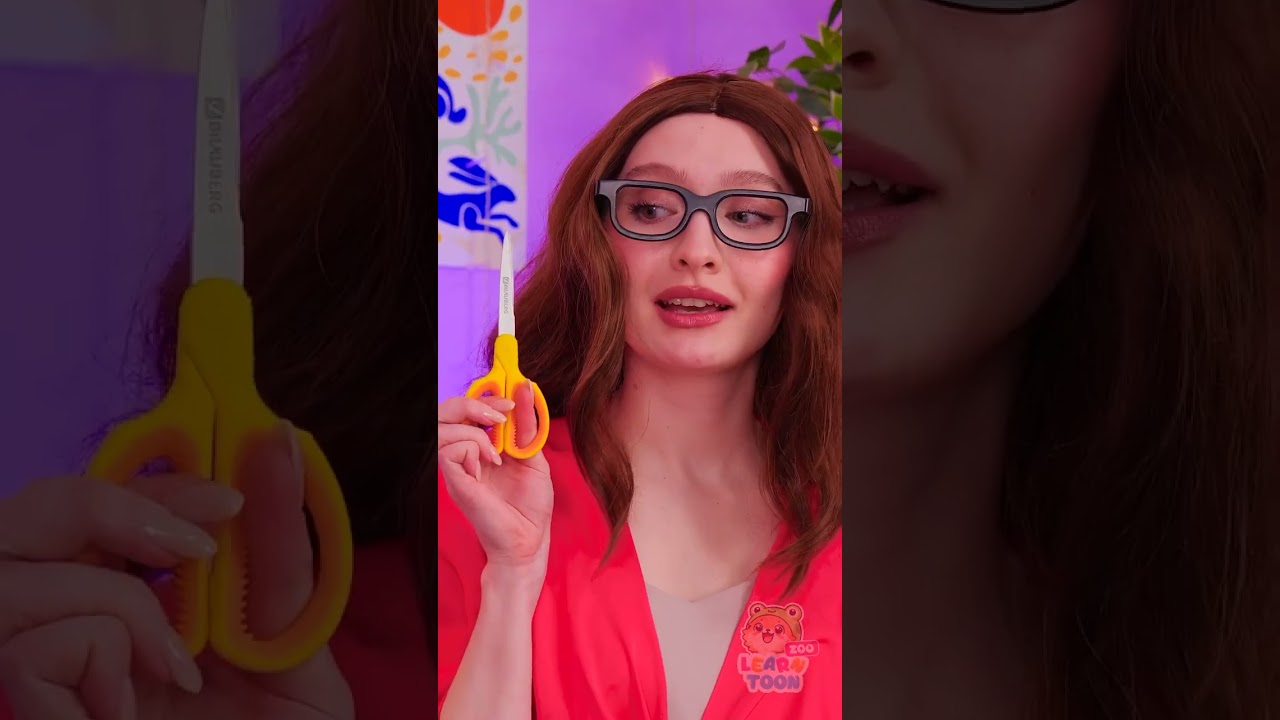 ✂️ Let's Learn How To Use SCISSORS 🤓 Properly And Safely! ✅
