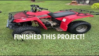 Last video on the 2001 Yamaha Bear Tracker 250-- A short ride, #adventure #family #fun #atv