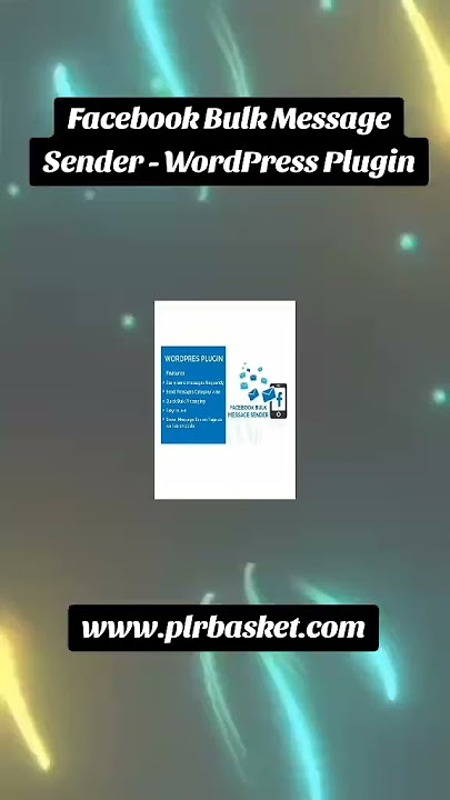 Facebook Bulk Message Sender – WordPress Plugin