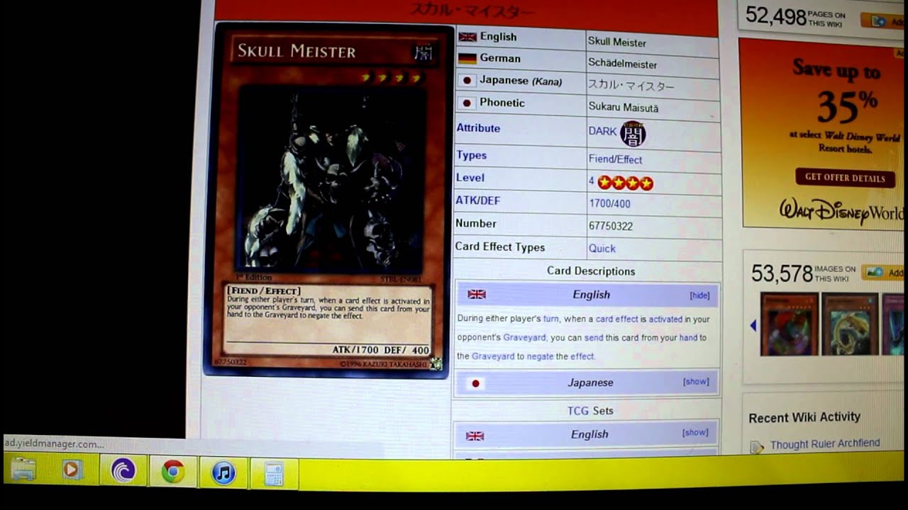 Card Review: Skull Meister(Plus a Debate!!)