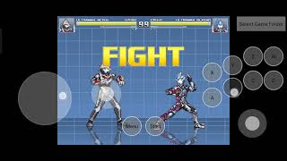 Ultraman Mugen Nexus vs blazar screenshot 4