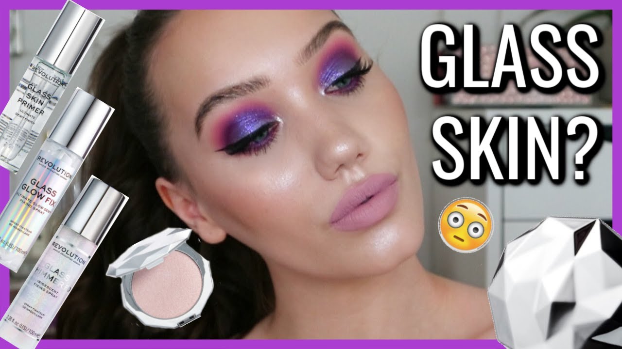 MAKEUP REVOLUTION GLASS SKIN PRODUCT REVIEW MAKEMEUPMISSA YouTube