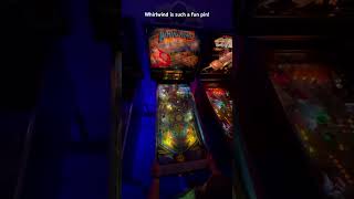 Classic Whirlwind Pinball machine! #shorts #pinball #gaming