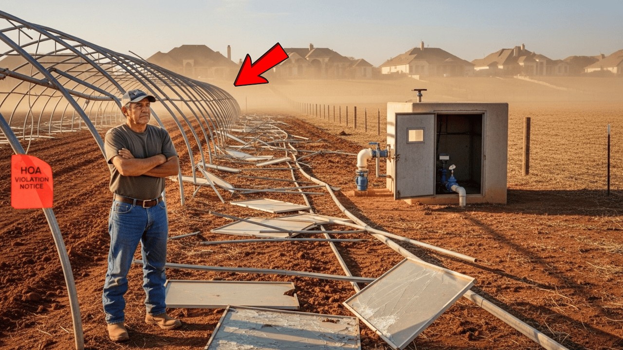 Товарищество собственников жилья снесло мою теплицу бульдозером, и я превратил их район в пыльную...