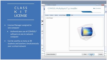 How to Install the COMSOL Multiphysics® License Manager with a CKL