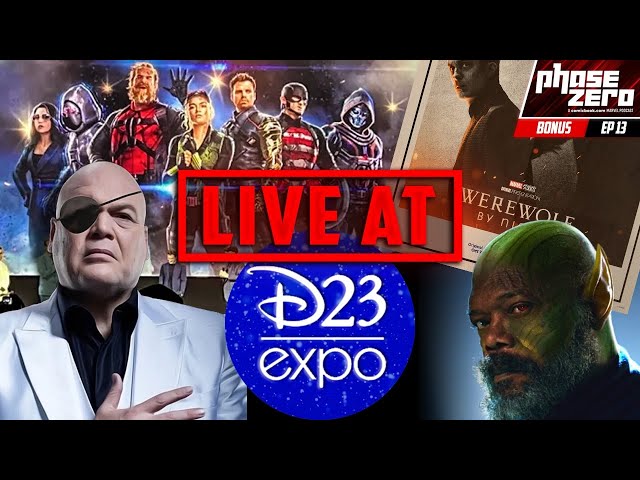 Marvel at D23 - 'Secret Invasion', 'Werewolf by Night', 'Thunderbolts' Cast  Announced - Bell of Lost Souls