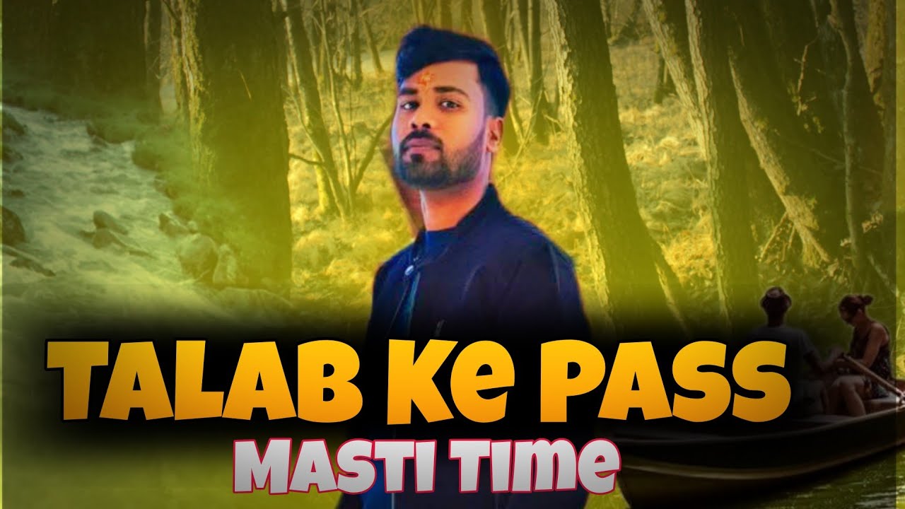 Talaab ke paas baccho se masti krte huy ❤️☺️ 