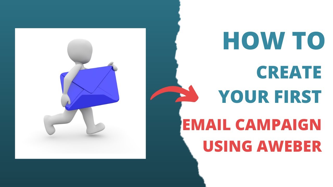 Step by step tutorial to create email campaign using AWeber - YouTube