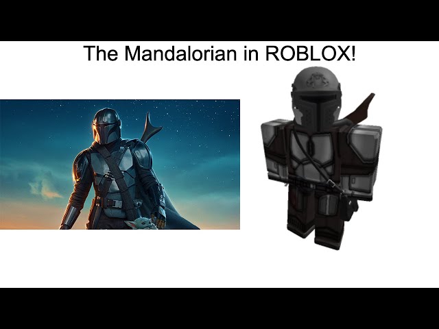 Mandalorian Armour (FULL BODY, TEXTURED, ROBLOX) - Nikoverc