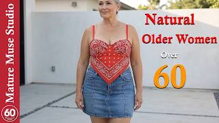 Natural Older Women Over 50, 60 & 70 | Summer Fashion 2026 | New Style Trends