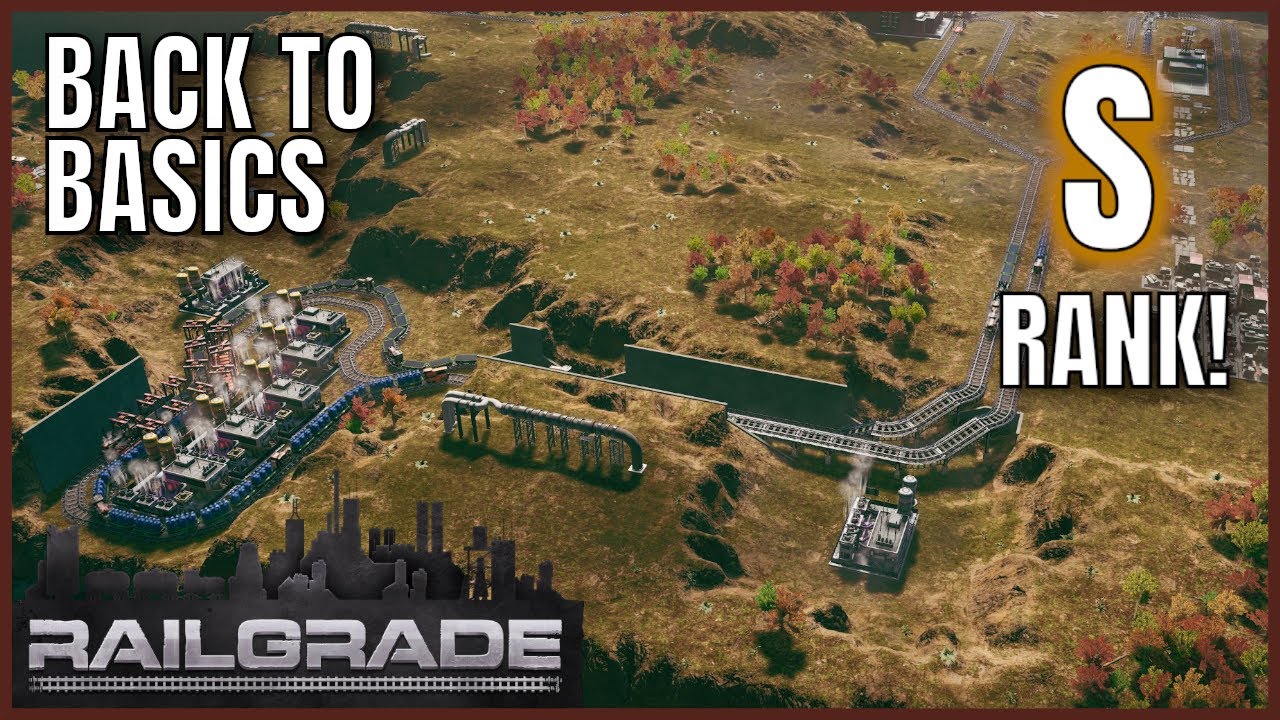 18 TILE Water Trains, SO BASIC! | S Rank - Back To Basics | RAILGRADE