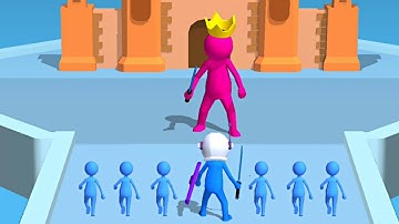 Join Clash 3D Gameplay Walkthrough Part - 63 King Boss Fight level 520