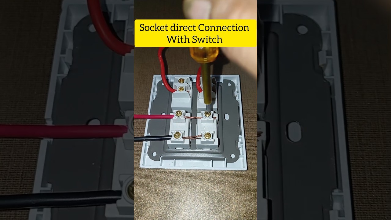 How to Control Socket without Switch| Socket direct Connection 