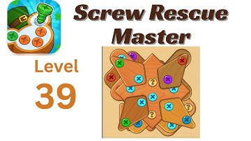 Screw Rescue Master Level 39 Walkthrough 🔩🧩 | Go Answer