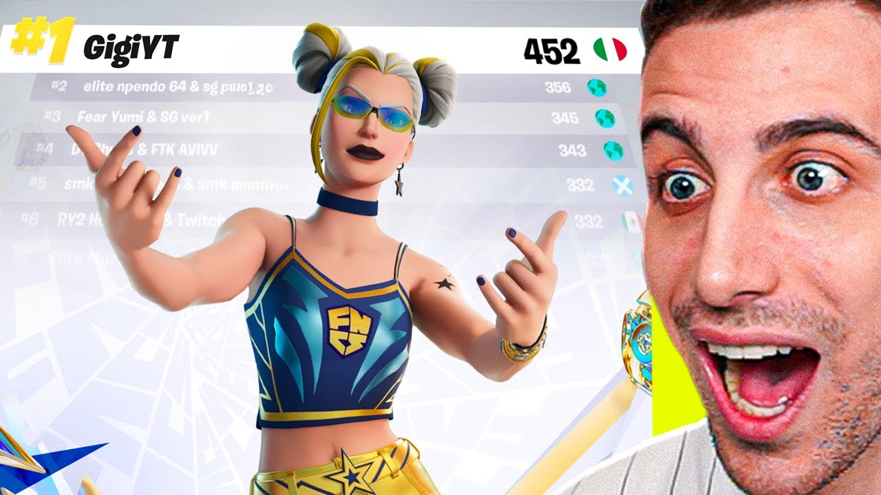 Gioco e VINCO nel Torneo di STREGA SURF FNCS in Singolo! Fortnite ITA