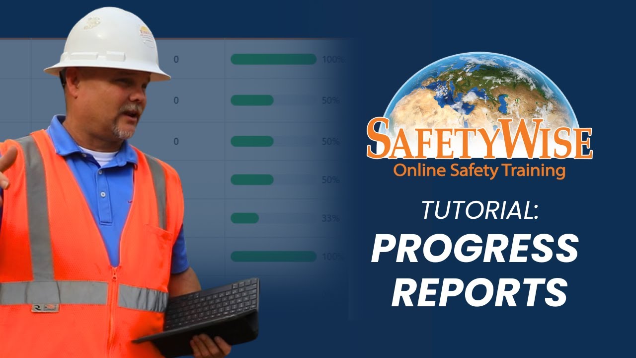 SafetyWise Tutorial: Progress Reports - YouTube