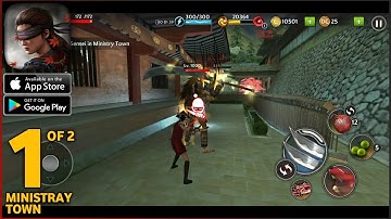 Ninja Ryuko - Shadow Ninja Game MINISTRAY TOWN Walkthrough (Android, ios) - Part 1