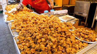 Delicious Korean Fried Chicken, Chicken Gangjeong, Fried Shrimp