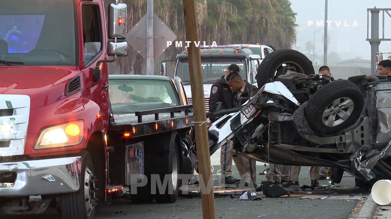 Tow Truck Driver Fatally Struck In Hit And Run Crash, Downtown LA - YouTube