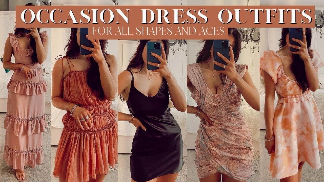 THE BEST DRESSES ON ASOS ! WEDDING GUEST DRESS TRY ON YouTube