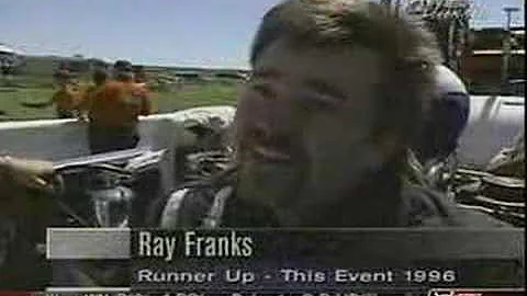 Ray Franks Pro Stock Rollover