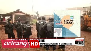 Hundreds dead and missing after mudslide in Sierra Leone