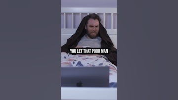 Qui Gon reacts to Vader