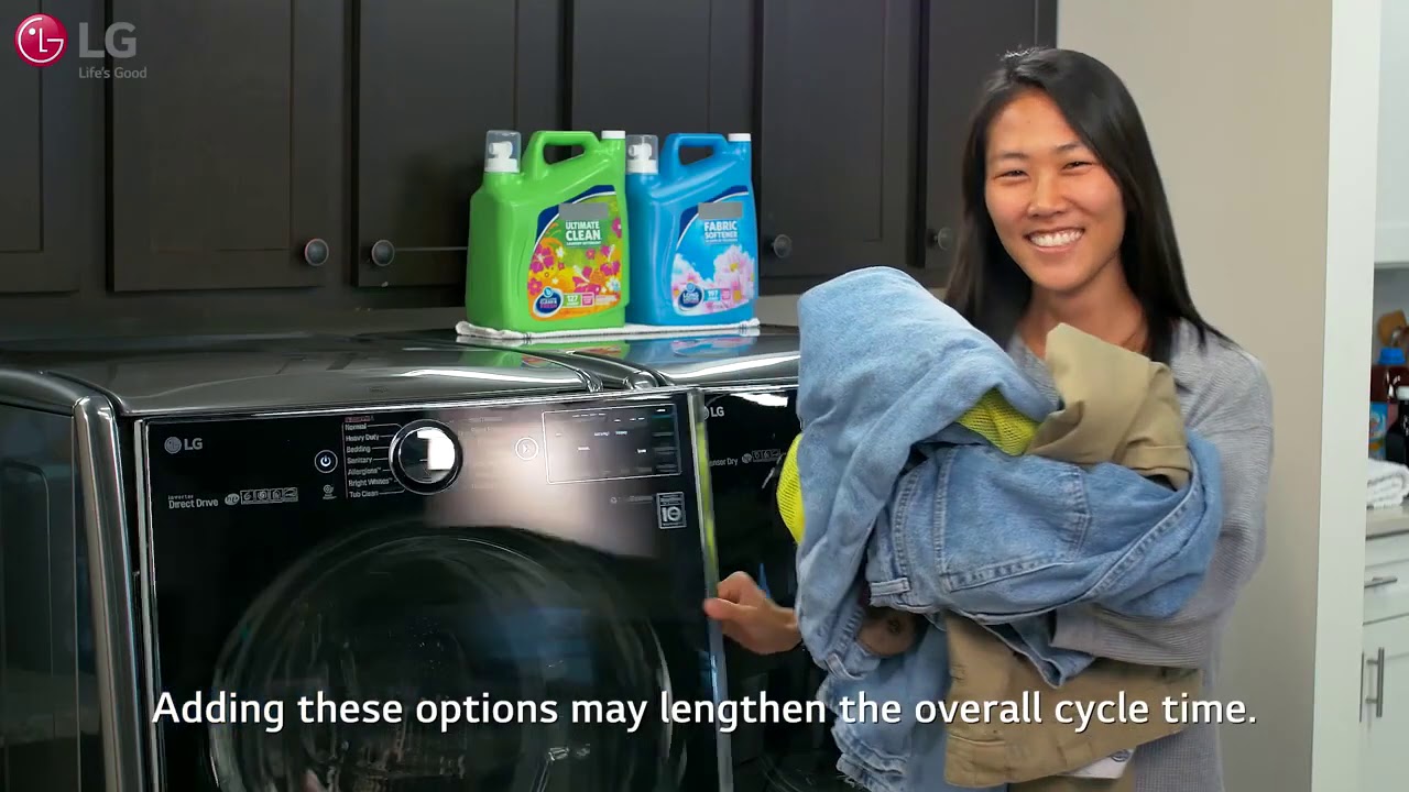 [LG Front Load Washers] The Heavy Duty Cycle YouTube