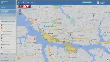 Crash causes power outage in Norfolk