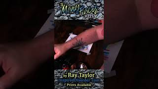 #2217 The Many Faces: Ink Painting Timelapse with Ray Taylor