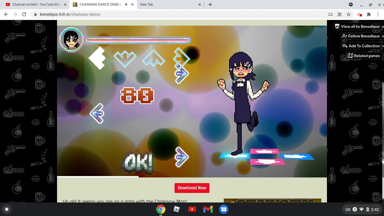 Chainsaw Man Dance Unblocked Games