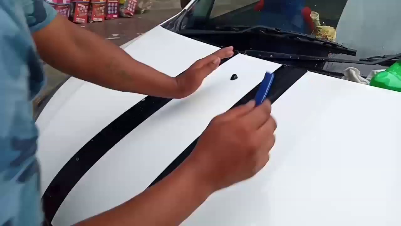 maruti alto 800 new model body stickers custom wrapping