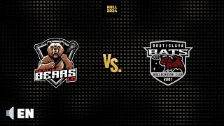 Berlin Bears - Bratislava Bats | EN | NBLL2024 | National Box Lacrosse League