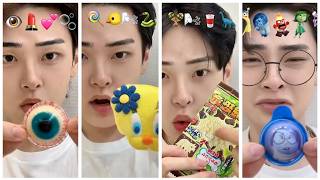 Best "Seungbini"  Korean ASMR Compilation | Emoji food challenge screenshot 1