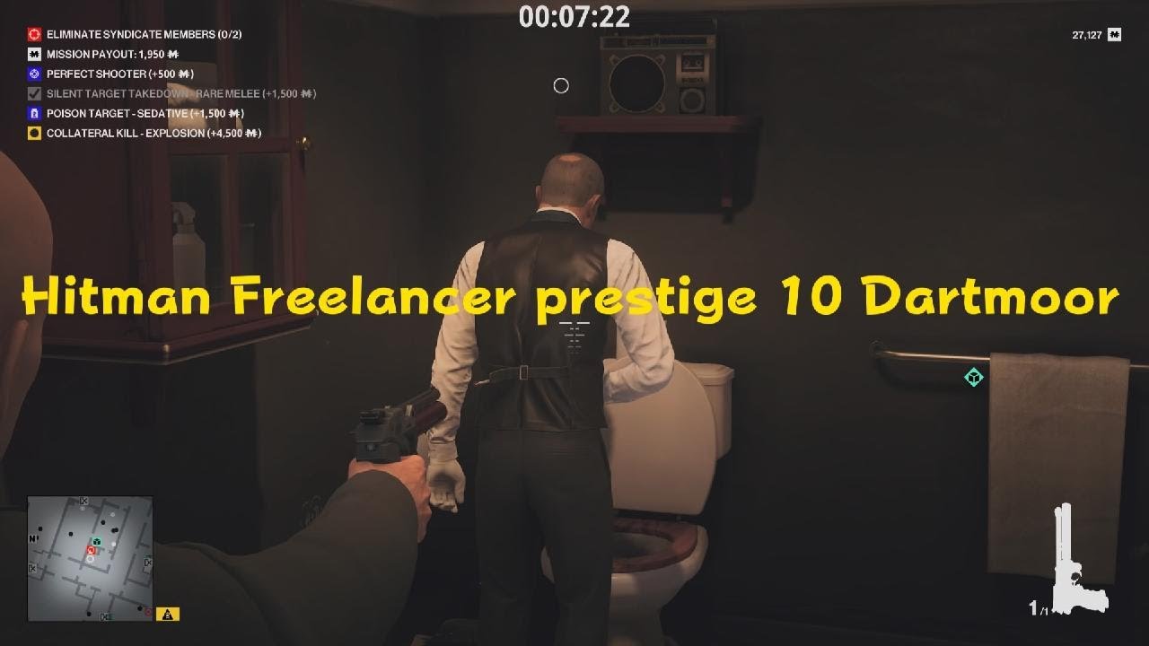 HITMAN Freelancer prestige 10 Dartmoor