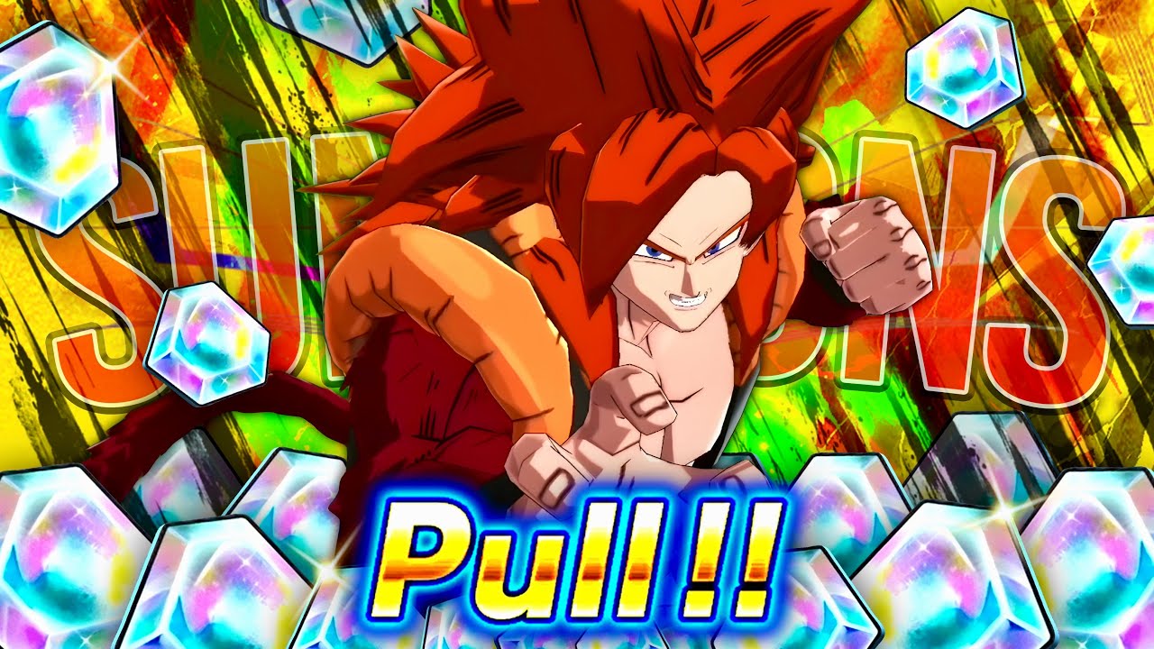 SUMMONING FOR THE NUMBER ONE UNIT IN THE GAME!! ULTRA SSJ4 GOGETA!!! | Dragon Ball Legends