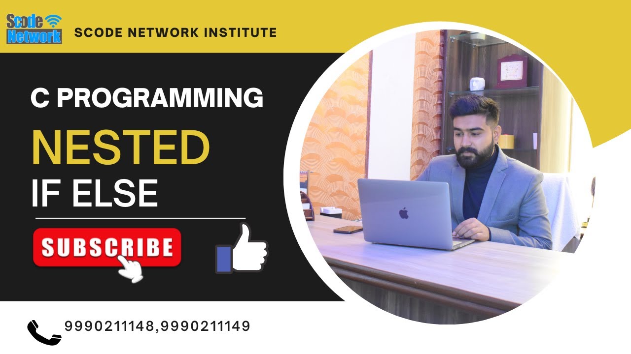 nested if else | C programming tutorial in Hindi - YouTube