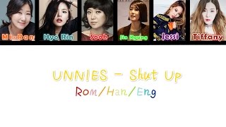 UNNIES (언니쓰) - Shut Up [Eng/Rom/Han] Picture + Lyrics Color Coded HD
