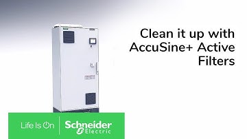 Got dirty power? Clean it up with AccuSine+ Active Filters