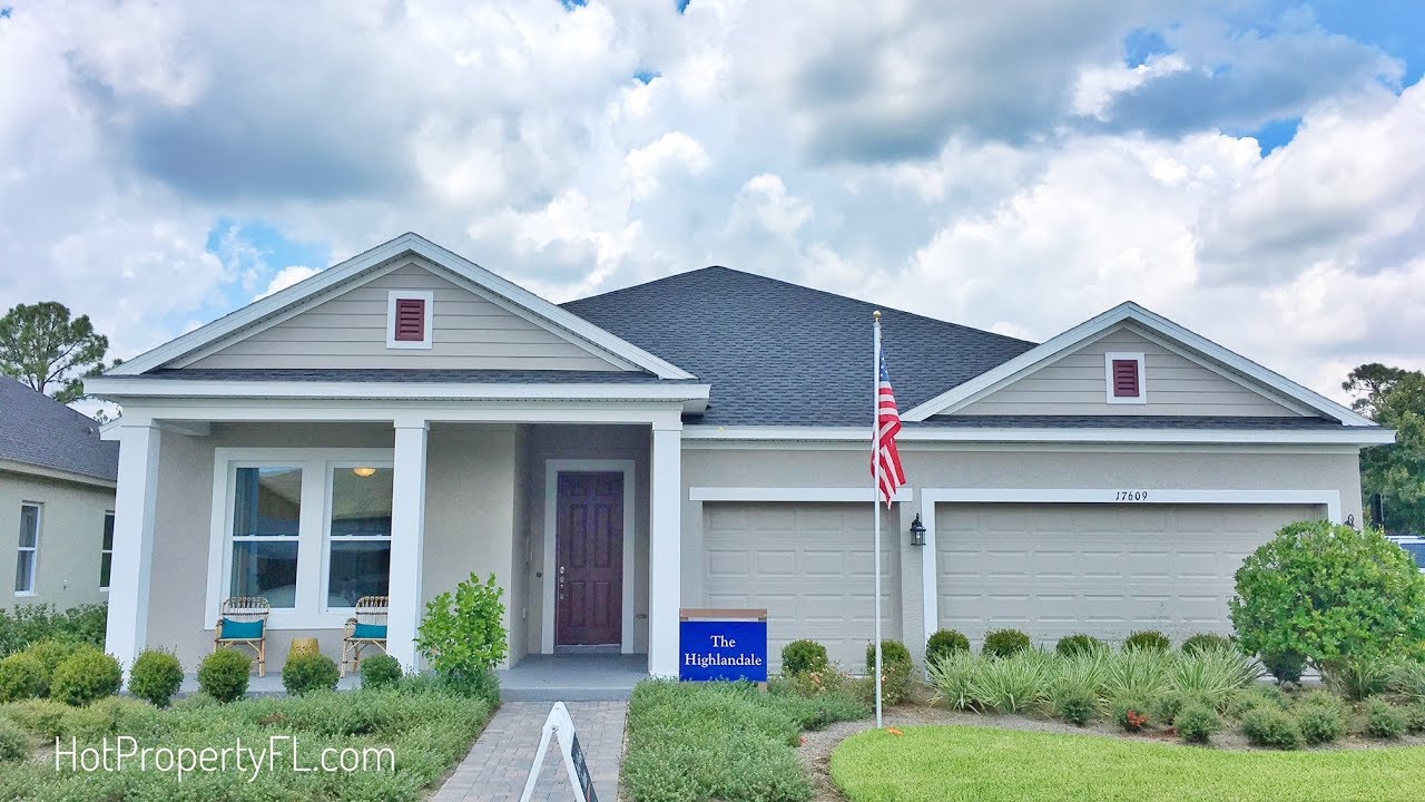 New Model Home Tour Highlandale by David Weekley Homes Serenoa