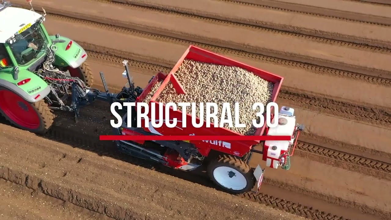 Dewulf lance la planteuse à courroies Structural 30