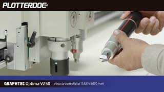 MESA DE CORTE Graphtec Optima V250