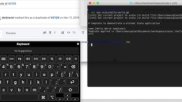 sbt input readline problems