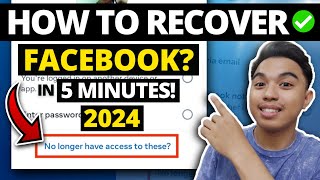 NEW How to Recover Facebook Account Without Email and Phone Number 2024 l FACEBOOK RECOVERY 2024