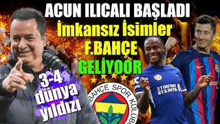 Acun Ilıcalı Süprizi Fenerbahçe'de || Sterling kaptı Lewandowski işi bitti..