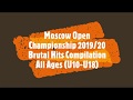 Junior Hockey Brutal Hits Compilation - Open Moscow Championship & Cup 2019/20 - All ages (U10-U18)