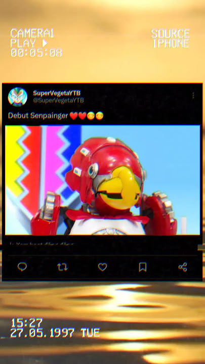 Debut Senpainger ❤️❤️😊😊 #supersentaiseries #gokaiger #zenkaiger #gobuster #sentai #shortvideo #view