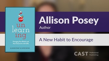 A New Habit to Encourage: Allison Posey