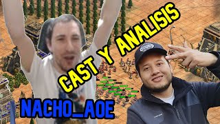 Cast y Análisis de la Estrategia y juego de Nacho_AoE en AoE2