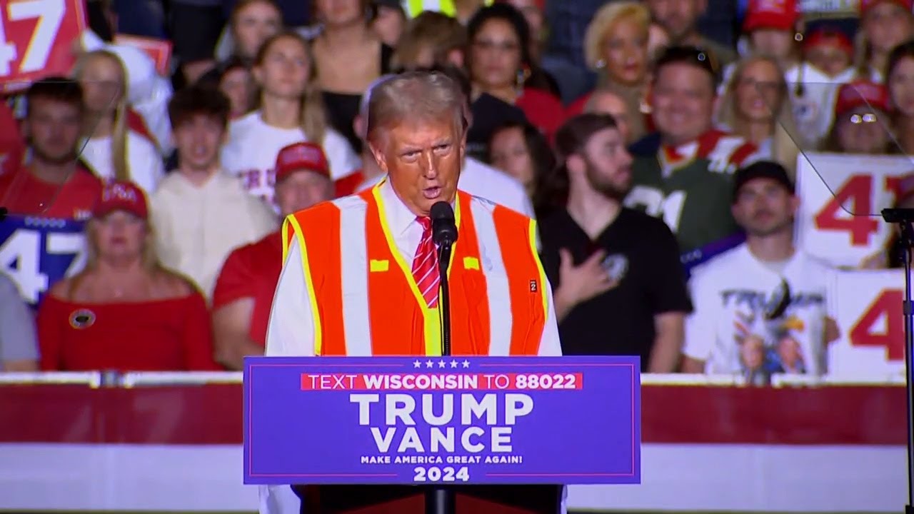 Trump and Harris crisscross swing states in final campaign blitz - YouTube